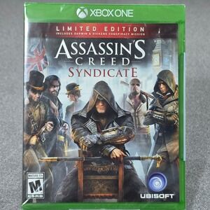 Ubisoft Assassins Creed Syndicate Xbox One N/A Green‎ New Limited Edition DLC